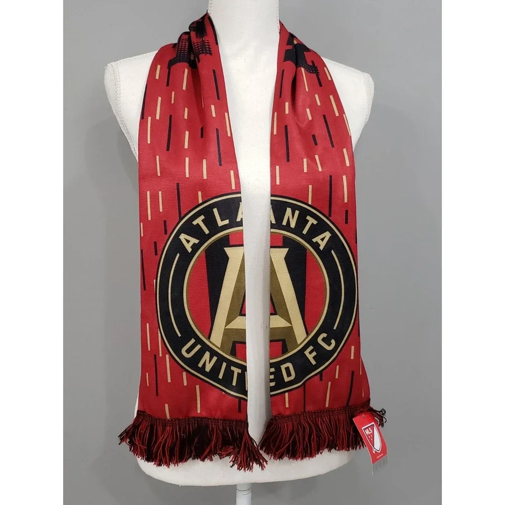NEW Atlanta United Scarf MLS Soccer Mens Womens Officially Licensed FIFA soccer